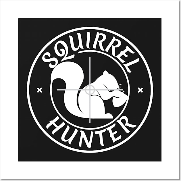 Squirrel Hunter T Wall Art by nobletory